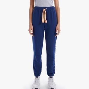 MOTHER The Bender Ankle Sweatpants In Navy Blue XS NWT